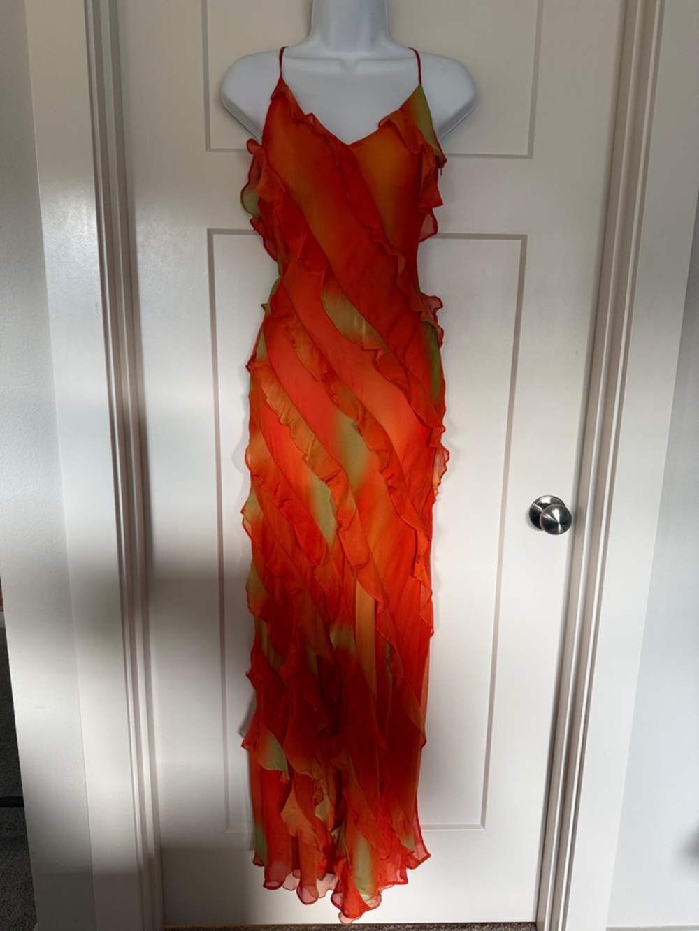 Rat & Boa | Rio Ruffle Maxi Dress size XS - Picture 8 of 9